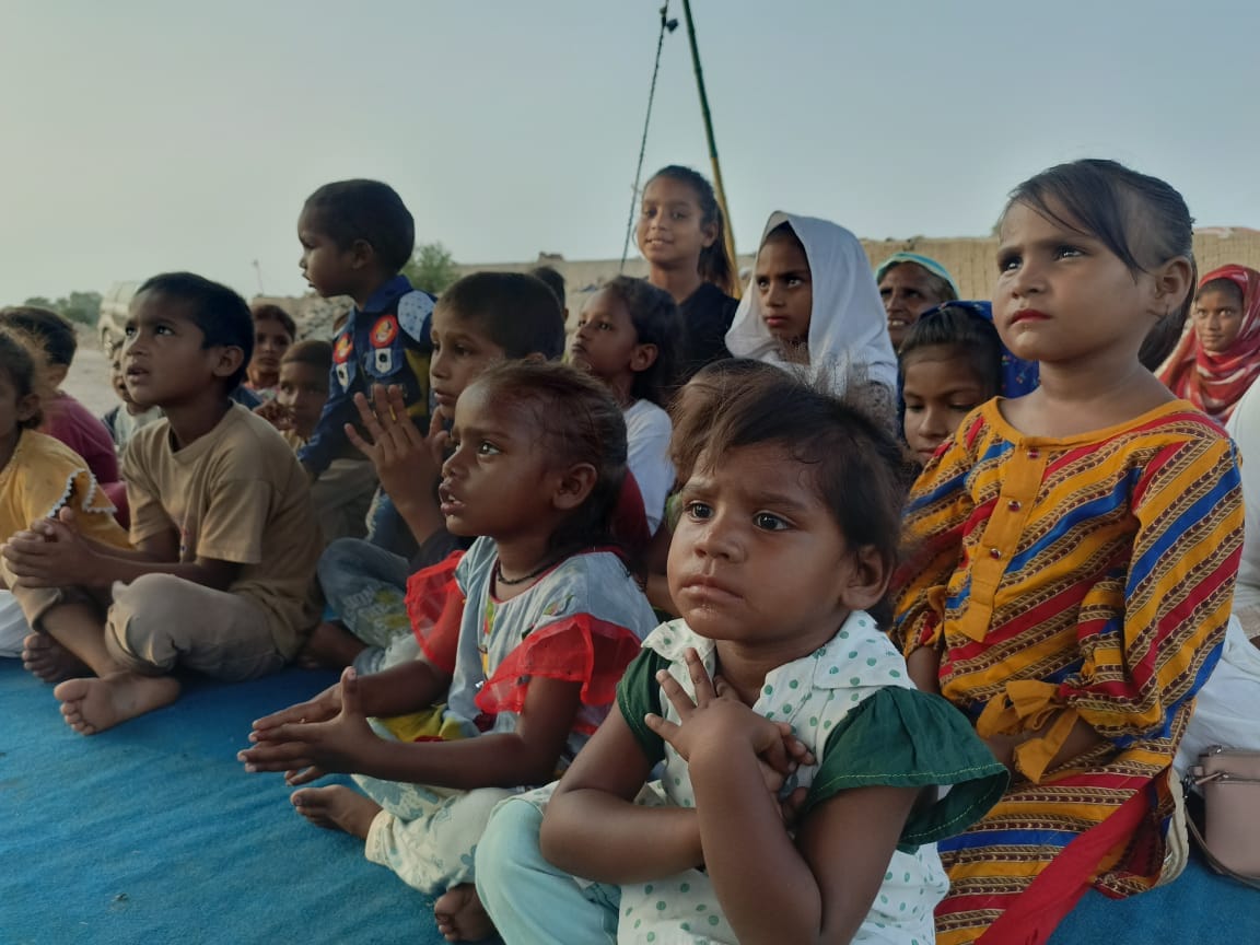 Children at Brick Kiln Punjab